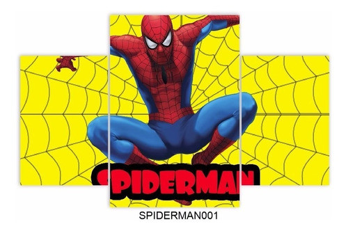 Cuadros Murales Tripticos, Hombre Araña, 1