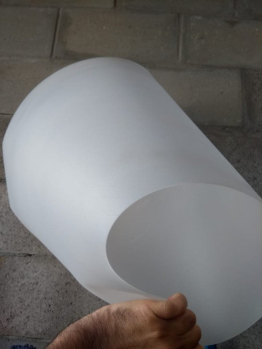 Placa Alto Impacto Blanco  1mt X 0,60mt  0,3mm-corte Laser 1