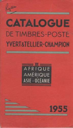 Catalogo Sellos Postales * Africa , Asia, America - Año 1955 0