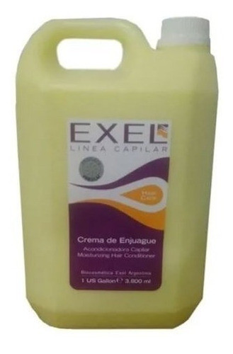 Crema Enjuague Acondicionador Jojoba Exel X 3800 Ml 0