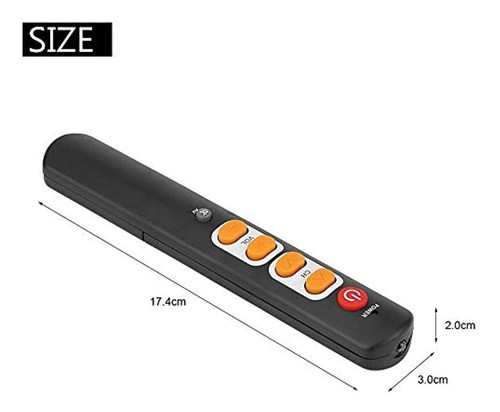 Aprendizaje Mando A Distancia Con Botones Grandes 6 Llaves M 1