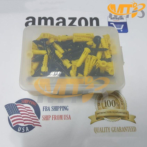 Kit De Tornillos Y Mtb Plástico Sujetadores De Mampostería D 1