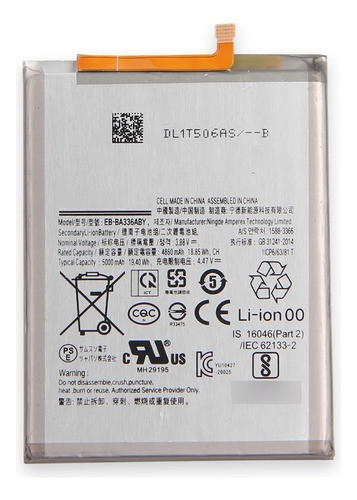 Bateria Eb-ba336aby Para Samsung A53 5g A33 Ba536 Garantia % 0