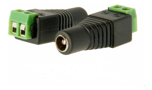 Ficha Plug Hembra 5.5 X 2.1mm Bornera Led Camaras Cctv 0
