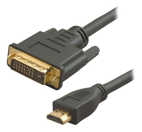 Cable Hdmi 5 Metros + Hdmi A Dvi Excelente Calidad 0