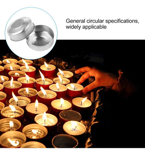 Caixa De Alumínio Tea Light 300 Unidades 1