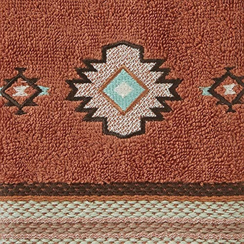 Toalla De Mano Skl Home Southwest Sunset, 15x26, Óxido 1