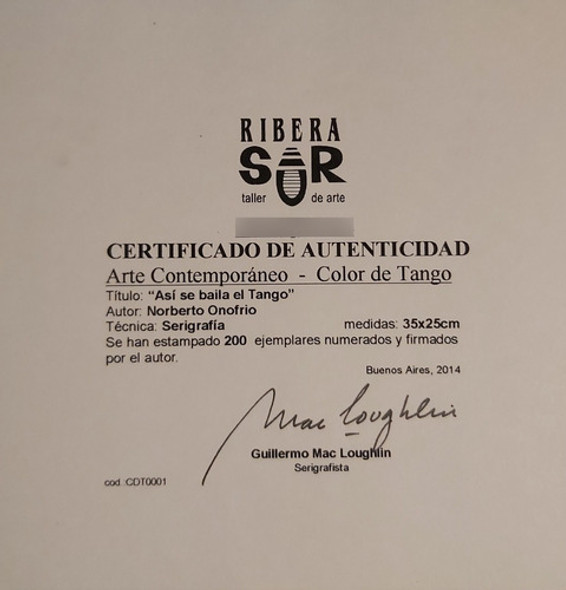 Artetango - Norberto Onofrio - A Sí Se Baila El Tango 1