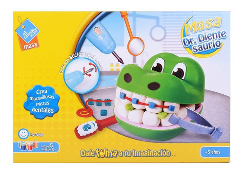 Juego De Masas Dentista Dr Dino El Duende Azul Jeg 7642 0
