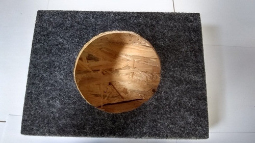 Caja Parlantes 6 Pulgadas Fondo Inclinado Cerrada 0
