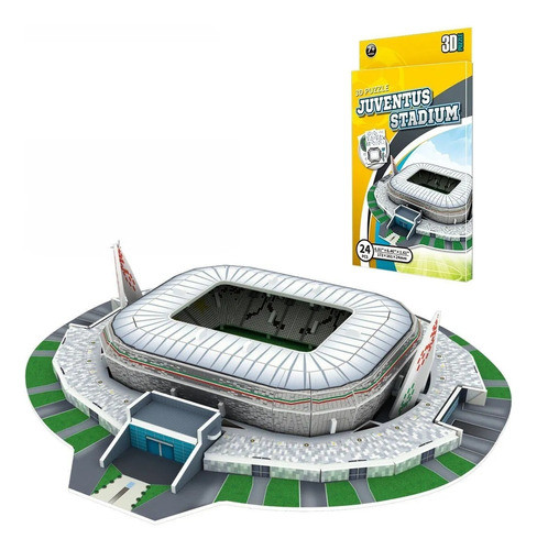 Rompecabezas Estadio Arma Maqueta Juventus Stadium 24 Pzs 0