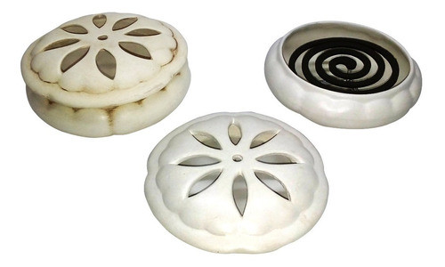 Porta Espiral Con Tapa Ceramica 0