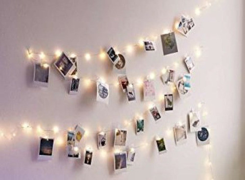 Guirnalda Led 20 Broches 2 Metros Fotos Deco Pilas Navidad 0