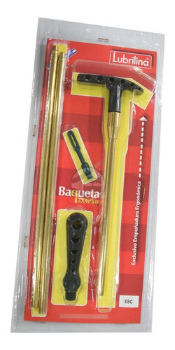 Baqueta Escopeta 3 Tramos Bronce 80cm Lubrilina 0