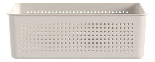 Cesto 5,4l Organizador Ou Flow Bege 9cm X 22cm X 27cm 1