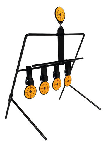 Alvo Reativo Rearmável Reset Mecânic Airgun Carabina Pressão 0