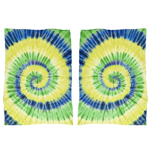 Véu Flag Tie Dye Brasil 02 (140 Cm X 140 Cm (altura X Largur 0