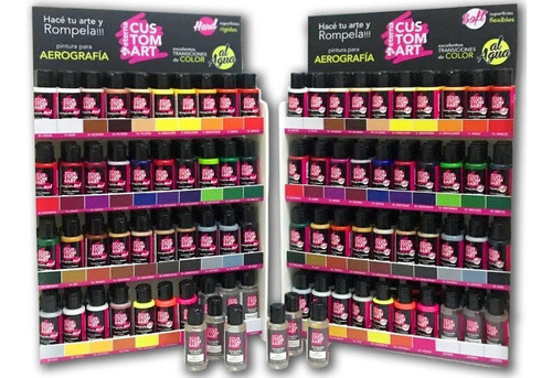 Pintura Para Aerografos Eterna Custom Para Uso Artistico X18 1