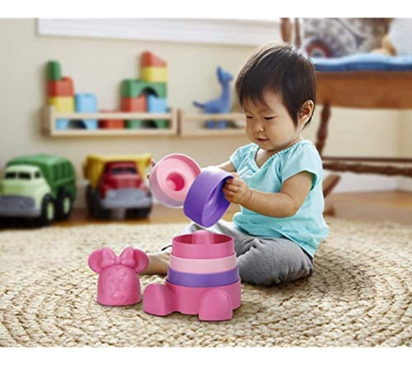 Juguetes Verdes Disney Baby Exclusivo - Apilador Minnie Mous 1