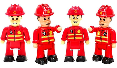 Figuras De Bomberos Para Niños - Juega A Ser Héroe 76-102 Cm 0