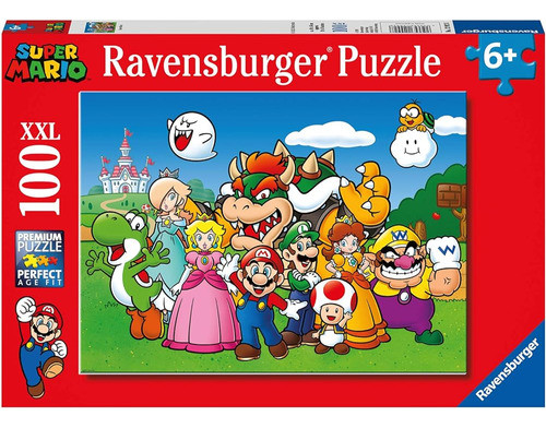~? Ravensburger Super Mario - Rompecabezas De 100 Piezas Par 0