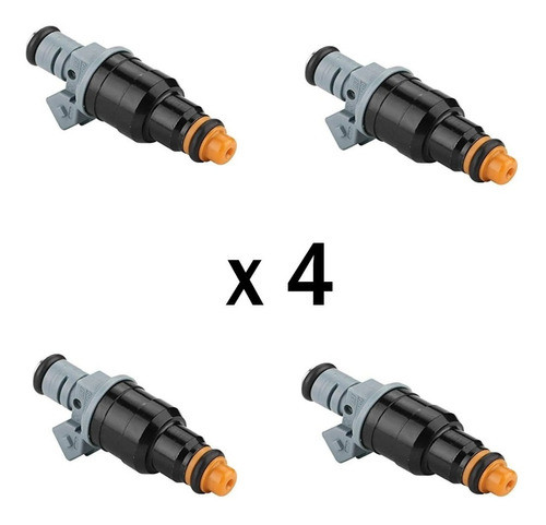 Kit X4 Inyector Tipo Bosch Vw Golf Mk3 1.8 Tempra Galaxy 2.0 0