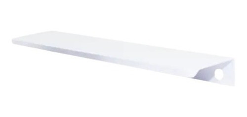 Kit 7 Puxador Móveis 8015 Slim Branco 146mm Alternativa 0