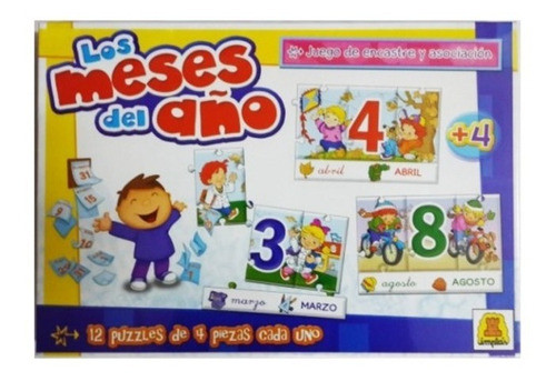 Los Meses Del Año Juego Asociacion Implas - Sharif Express 0