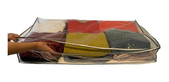 Fundas Organizadoras De Ropa Bajo Cama Ó Placard X 5unidades 1