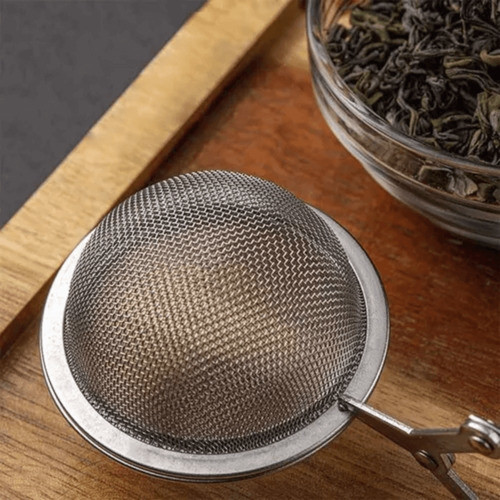 Infusor De Chá Para Ervas Em Inox Coador Peneira 1