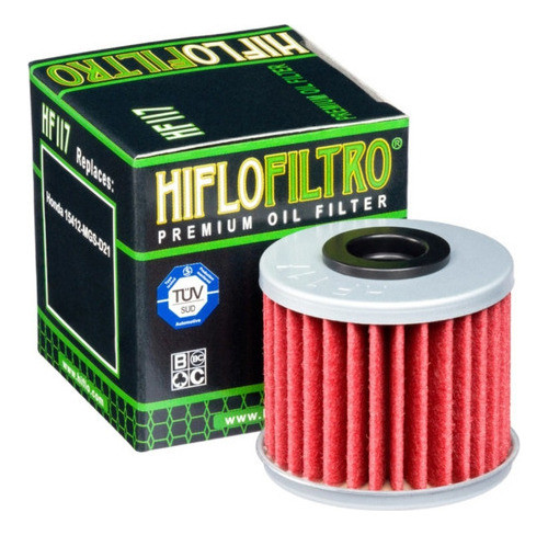 Filtro Aceite Hiflo Honda Crf 1000 Africa Nc 700 750 Hf117 0