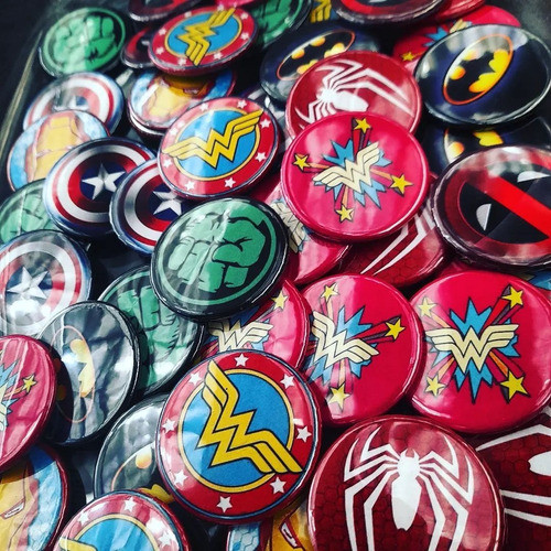 Souvenir Cumpleaños Eventos Marcas Pin Prendedor X25 De 55mm 1