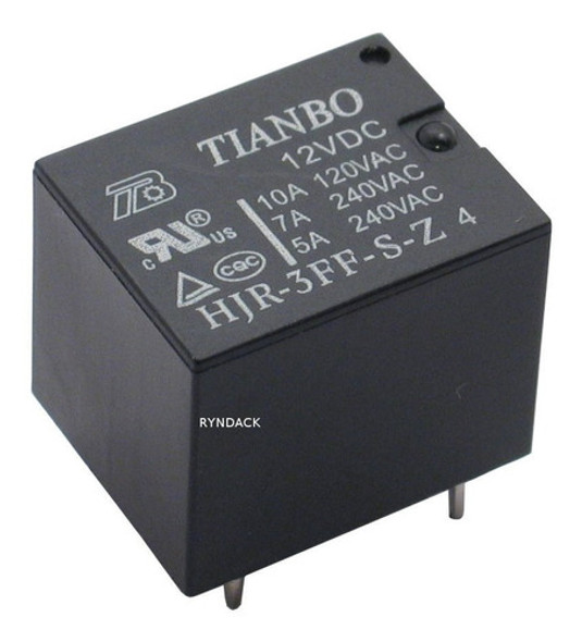 Rele 12v Simple Inversor 250v 7a 125v 10a Pack X100 + Envio Gratis 0