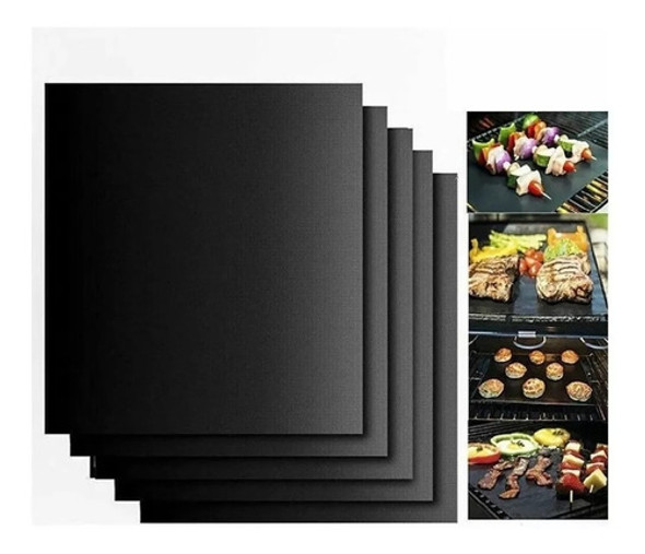 3 Pçs Mat Grill Tapete Para Churrasqueira Grelhado Churrasco 0