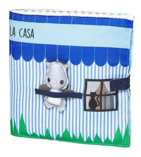 Libro Sensorial Didáctico De Tela La Casa 0