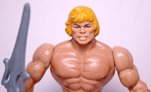 Boneco He-man Clássico Mattel Taiwan Anos 80 Com Espada #26 1