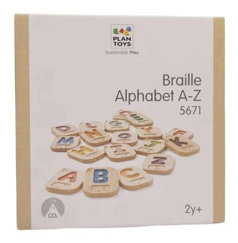 Plantoys 5671 - Alfabeto En Braille A-z 0