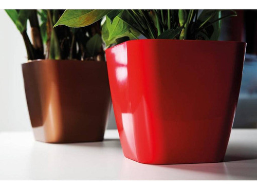 Maceta De Resina Square Living 16 Cm 1
