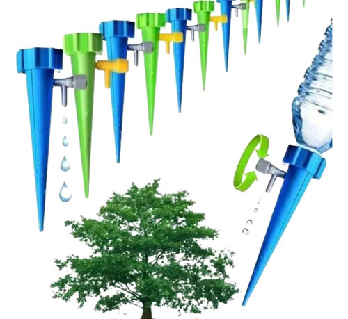 X10 Riego Automatico Goteo Tapa Botella Macetas Plantas X10 0