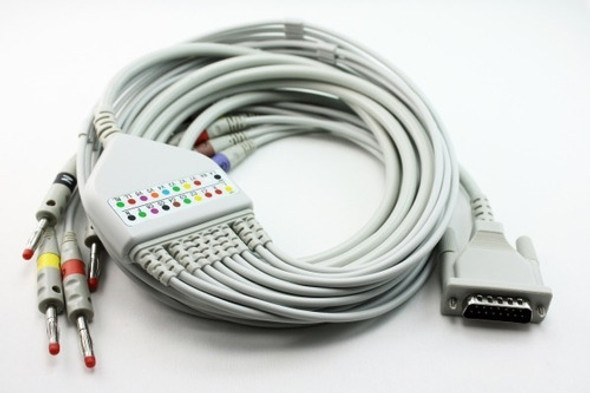 Cable Paciente Decapolar (10 Deriv) Para Electrocardiografo 0 Cable Paciente Decapolar (10 Deriv) Para Electrocardiografo 0