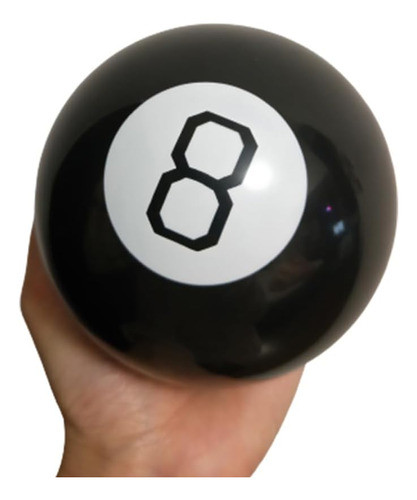 Bola De Fortuna Mystic Retro Negro Para Decidir Divertido 0