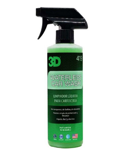 3d Waterless Car Wash Lavado Sin Agua 500cc 0