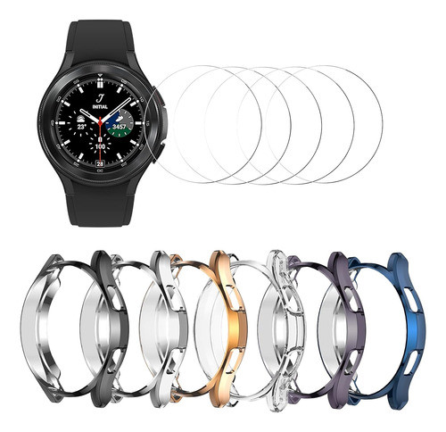 Combo Funda Y Templado Galaxy Watch 4 Classic 46mm 0