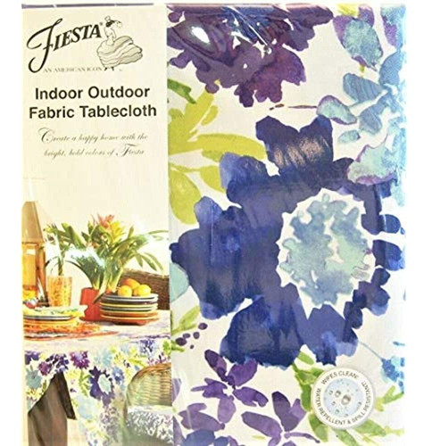 Fiesta Indooroutdoor Garden Floralcool Mantel De Tela 60in X 0