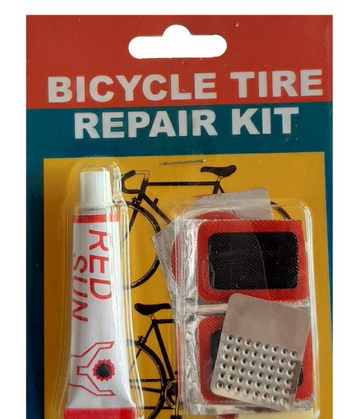 Parches Y Solución Kit Reparar Cámaras Bicicleta Importado 1