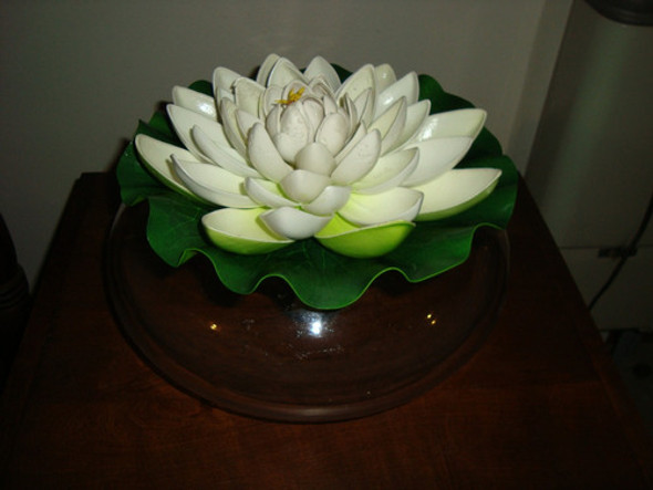 Hermosa Boina Super Grande Con Flor 0