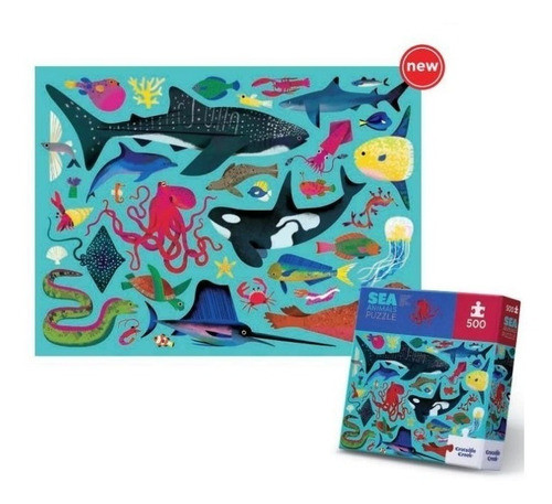 Puzzle Rompecabezas 500 Piezas Animales Marinos C. Creek 1
