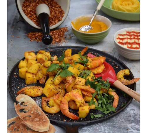 Sarten Crepes Crepera Hierro Rastrillo 27cm Le Creuset - Sas 1