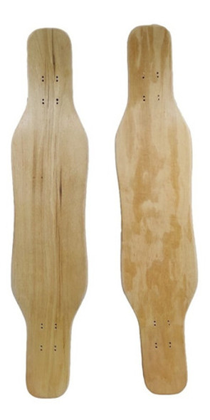 Shape Brasil Boards 42 Natural Marfim - Skate Longboard 0