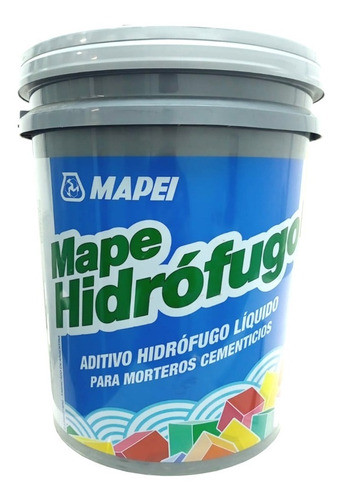Mape Hidrófugo Líquido 20 Kg Mapei Sibaco 0